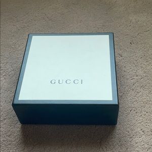 Gucci box and belt bag